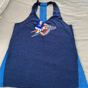 Oklahoma Thunder racer back top